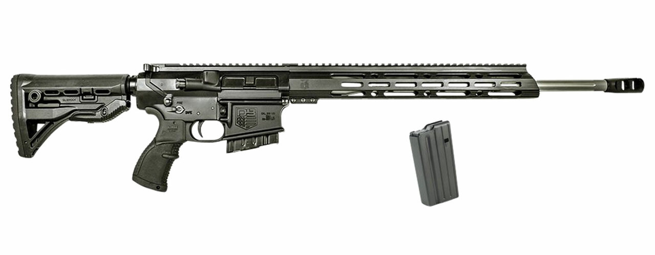 Diamondback DB10 AR 6.5 Creedmoor, 20" Stainless Steel Barrel, Muzzle Brake, Black, 15" M-Lok S Rail, Magpul ACS and Grip, 20rd PMAG, 5rd CPD Mag