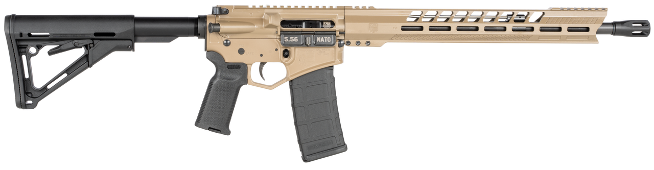 Diamondback DB15 BLACK GOLD AR-15, 223/556NATO, 16" Barrel, 15" M-Lok V Rail, Flat Dark Earth, Magpul CTR Stock, 30Rd PMAG