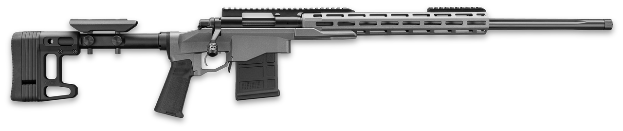 Remington 700 PCR Enhanced 6mm Creedmoor 24", Tungsten Gray Cerakote Adjustable MDT SCS Lite Stock, 10 rd