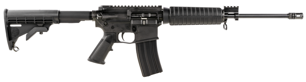 Windham Weaponry R16SLFTT 223 Rem,5.56 NATO 16", Black Hard Coat Anodized, 6 Position Telescoping Stock, 30 rd