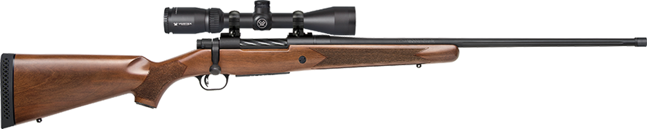 Mossberg Patriot Vortex Scoped Combo 338 Win Mag, 24" Barrel, Crossfire II 3-9x40mm Scope, Walnut, 3rd