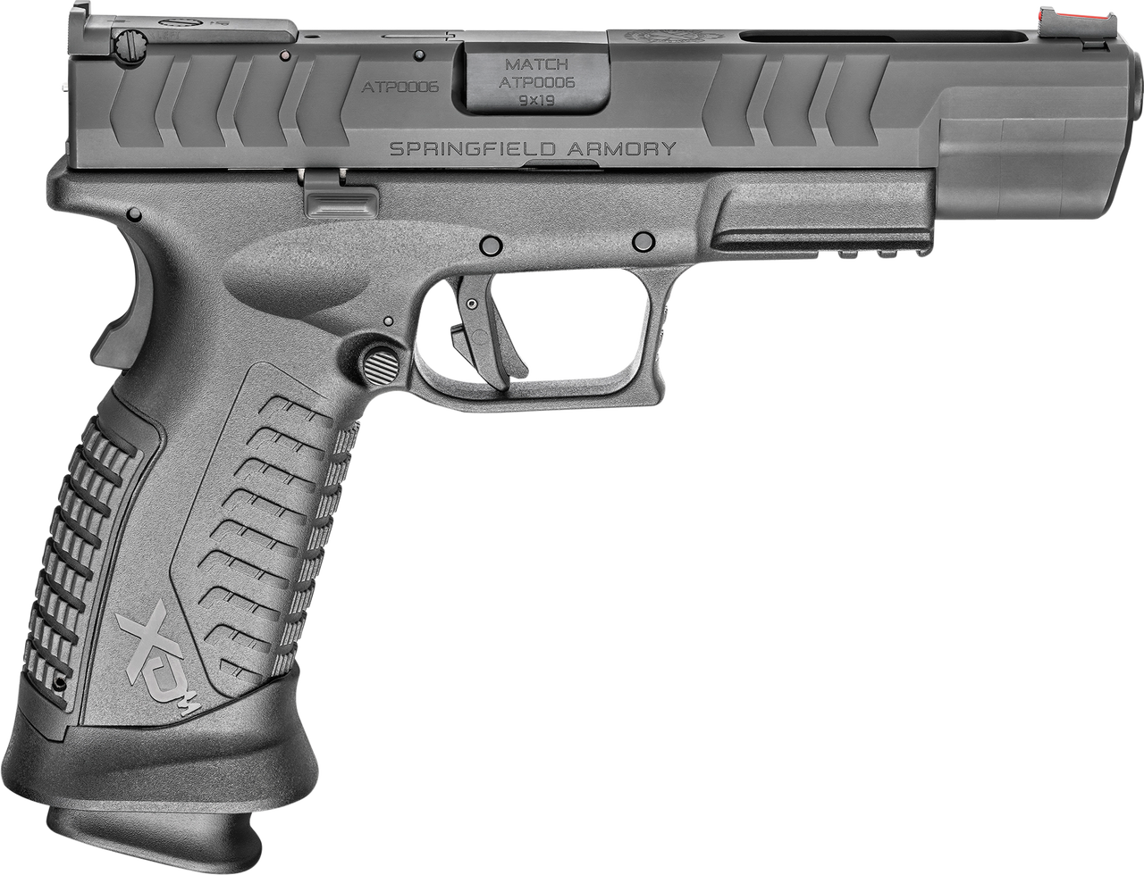 Springfield XDM Elite Precision 9mm, 5.25" Barrel, FO Front/Adj Target Rear, Black, 3x 22rd