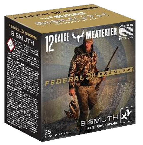 Federal Premium Bismuth 12 Ga, 2.75", 1 1/4 oz, 5 Shot, 25Bx/10Cs