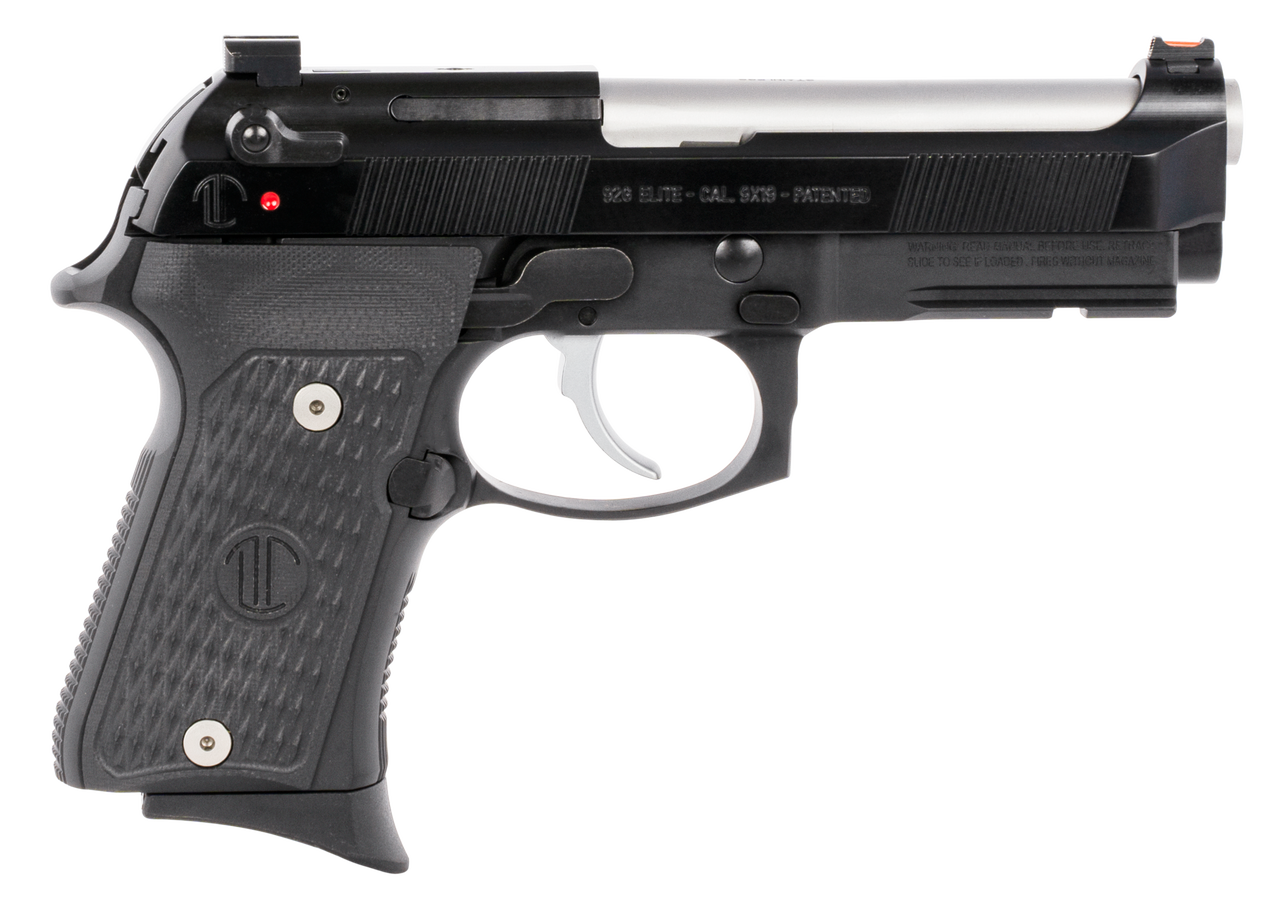 Beretta 92G Elite LTT Compact 9mm 4.25" Barrel 10rd Mag, Black Synthetic Grip