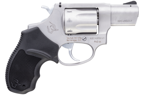 Taurus 942 22 Magnum, 2" Barrel, Stainless Steel, Black Polymer Grip, 8rd
