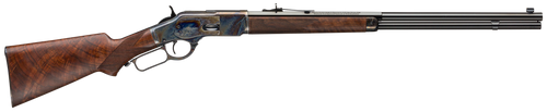 Winchester 1873 Deluxe Sporting 357 Magnum/38 Special, 24" Barrel, Case Hardened Rec, Walnut, 14rd