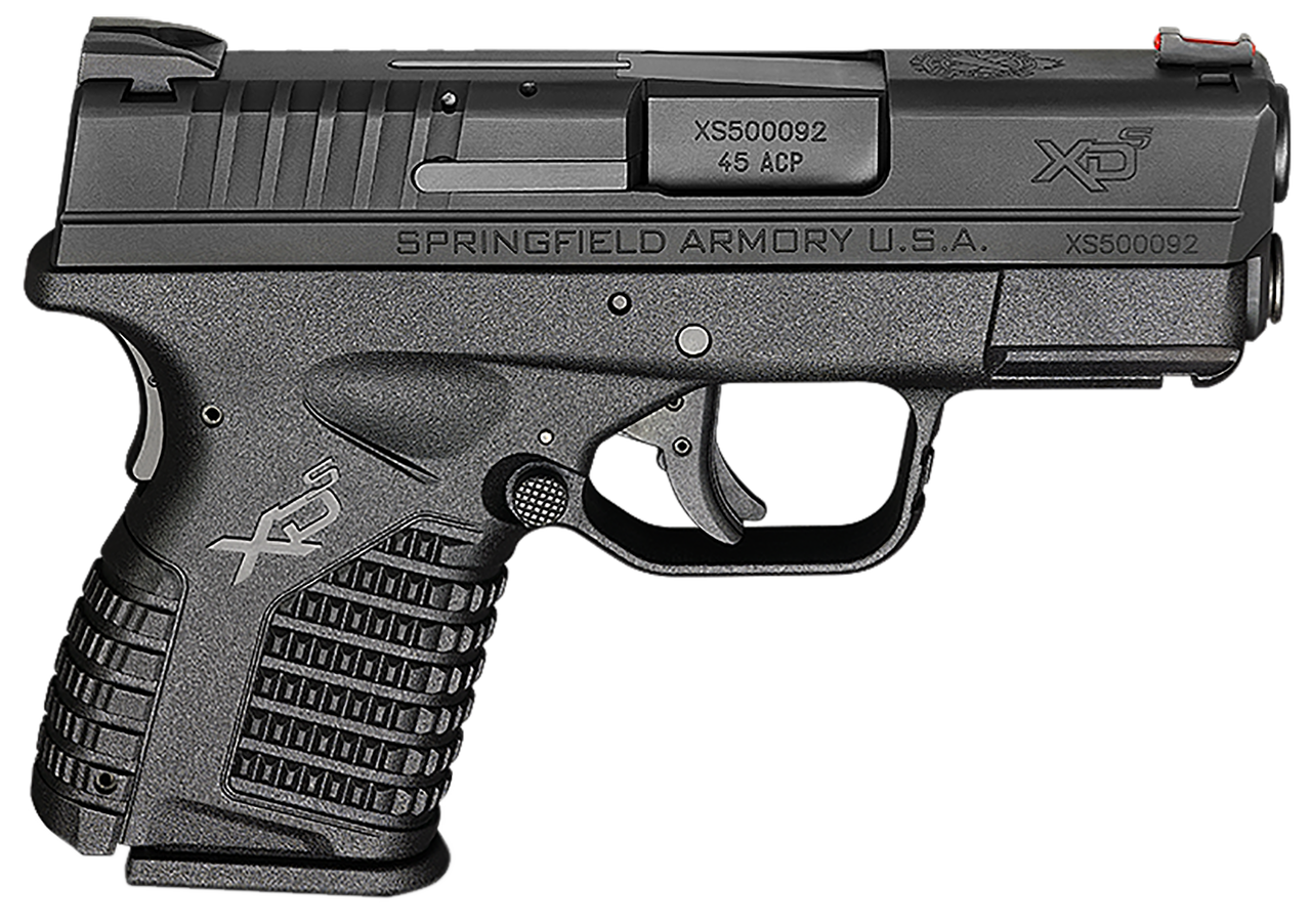 Springfield XDS 45 ACP, 3.3", 5 Rds, Black, Essentials Package