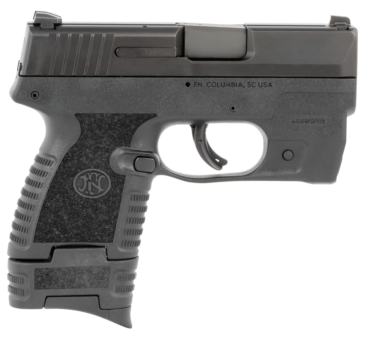 FN 503 Striker, 3.1" Barrel, Light Black, Iron Sights, 6rd-8rd Mags