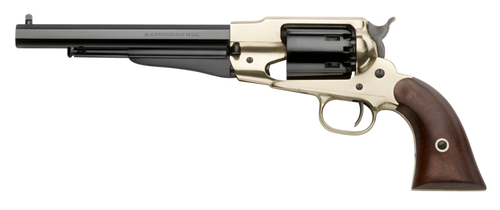 Pietta 1858 Remington Texas 44 Cal, 8" Barrel, Brass Frame, Walnut Grip, 6rd