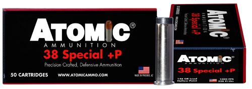 Atomic 38 Special P 148gr Lead Hollow Point 50rd Box