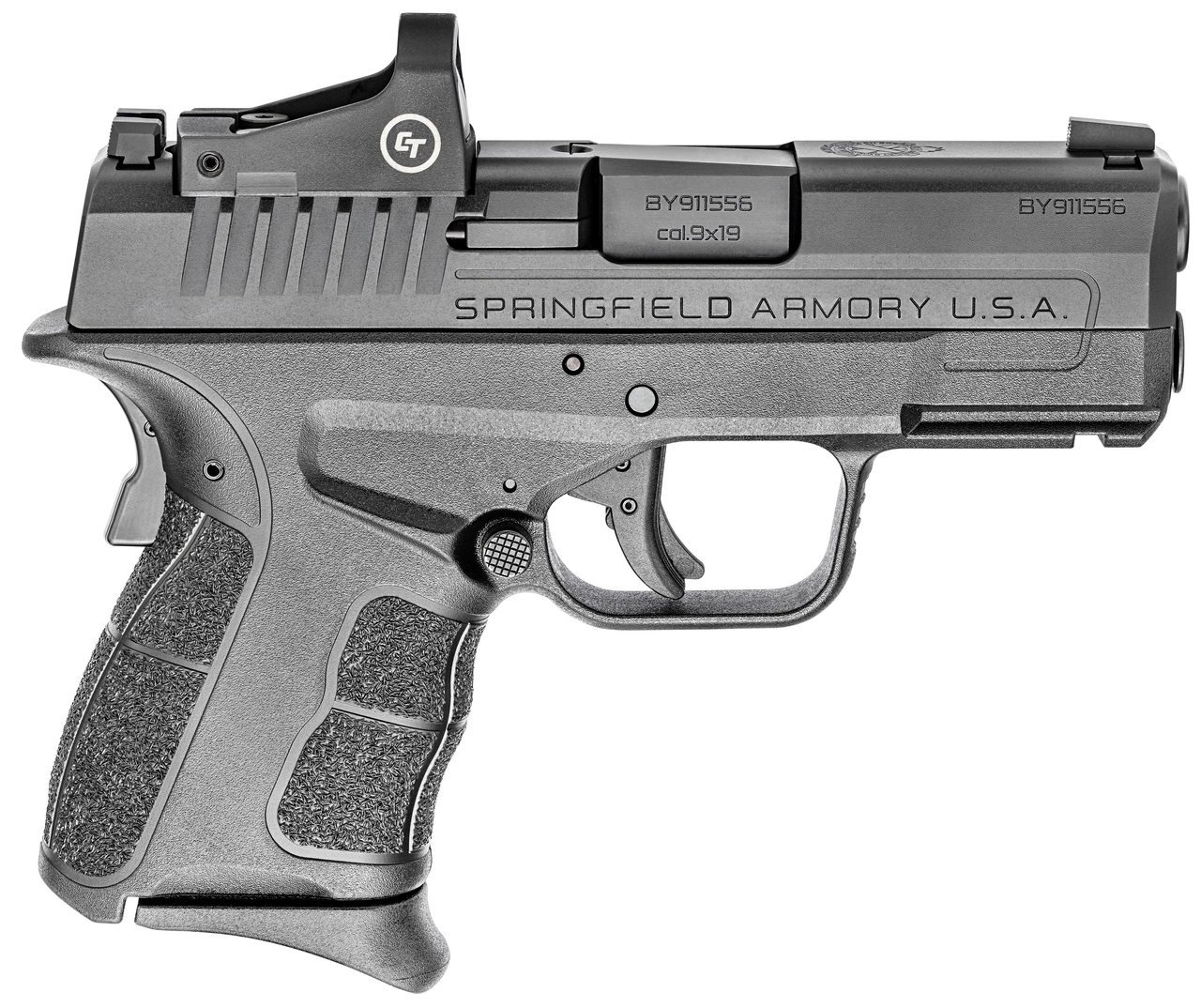 Springfield XDS-Mod.2, OSP (Optical Sight Pistol) Sub-Compact, 9mm, 3.3" Barrel, 1-7Rd, 1-9Rd Mags