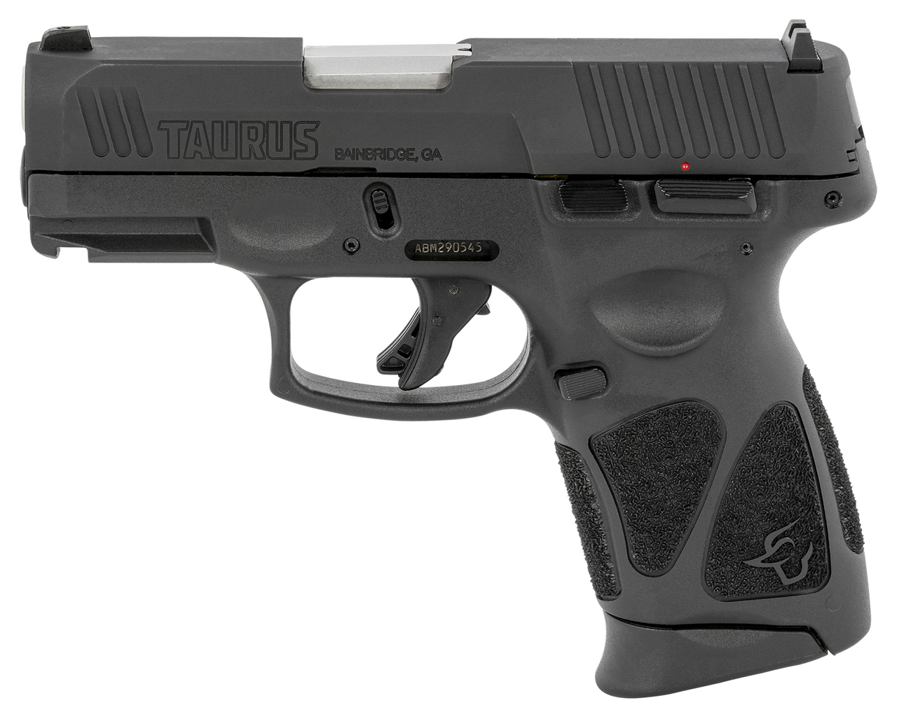Taurus G3C *MA Compliant* 9mm, 3.26" Barrel, MTS, Adjustable Rear, Black, 12rd