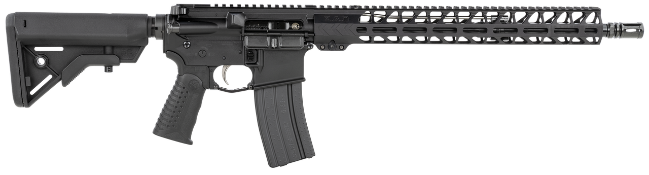 Battle Arms Development, Inc., Workhorse Patrol Carbine, Semi-automatic, 223 Wylde/556NATO, 16" Barrel, Black, Polymer Grip,(1) 30rd Mag, B5 Bravo Stock