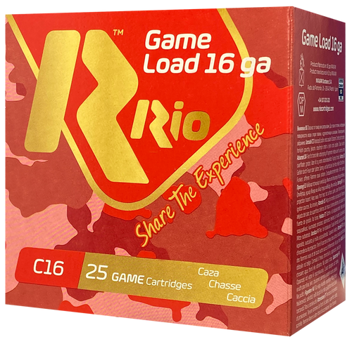 Rio Game Load 16 GA 2 75 1 Oz 7 5 Shot 25rd Box