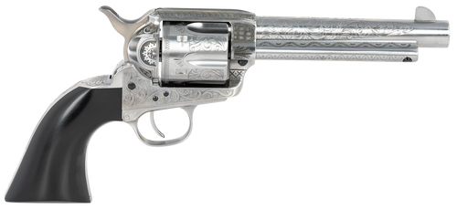Taylors 1873 Cattleman 45 Colt, 5.5" Barrel, Engraved Steel, 6rd