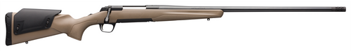 Browning X-Bolt Stalker LR 280 Ackley Improved, 26" Threaded Barrel, Flat Dark Earth, Black Rec, 4rd