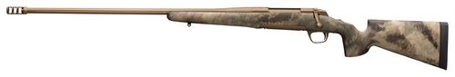Browning X-Bolt Hells Canyon Left Handed 308 Winchester, 22" Threaded Barrel, Bronze Rec, A-TACS AU Camo, 4rd