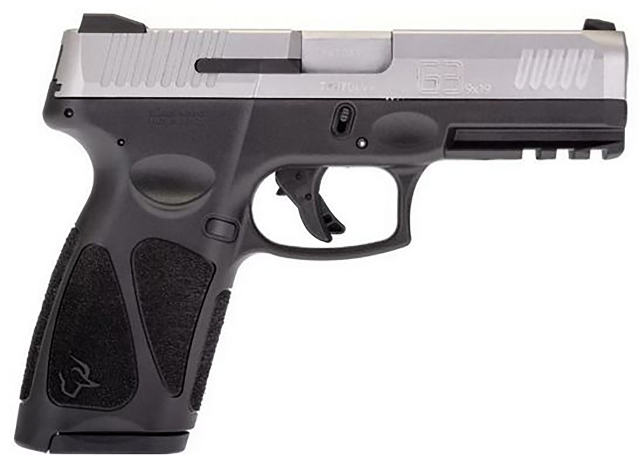 Taurus G3 9mm, 4" Barrel, Silver/Gray, Manual Thumb Safety, 15rd
