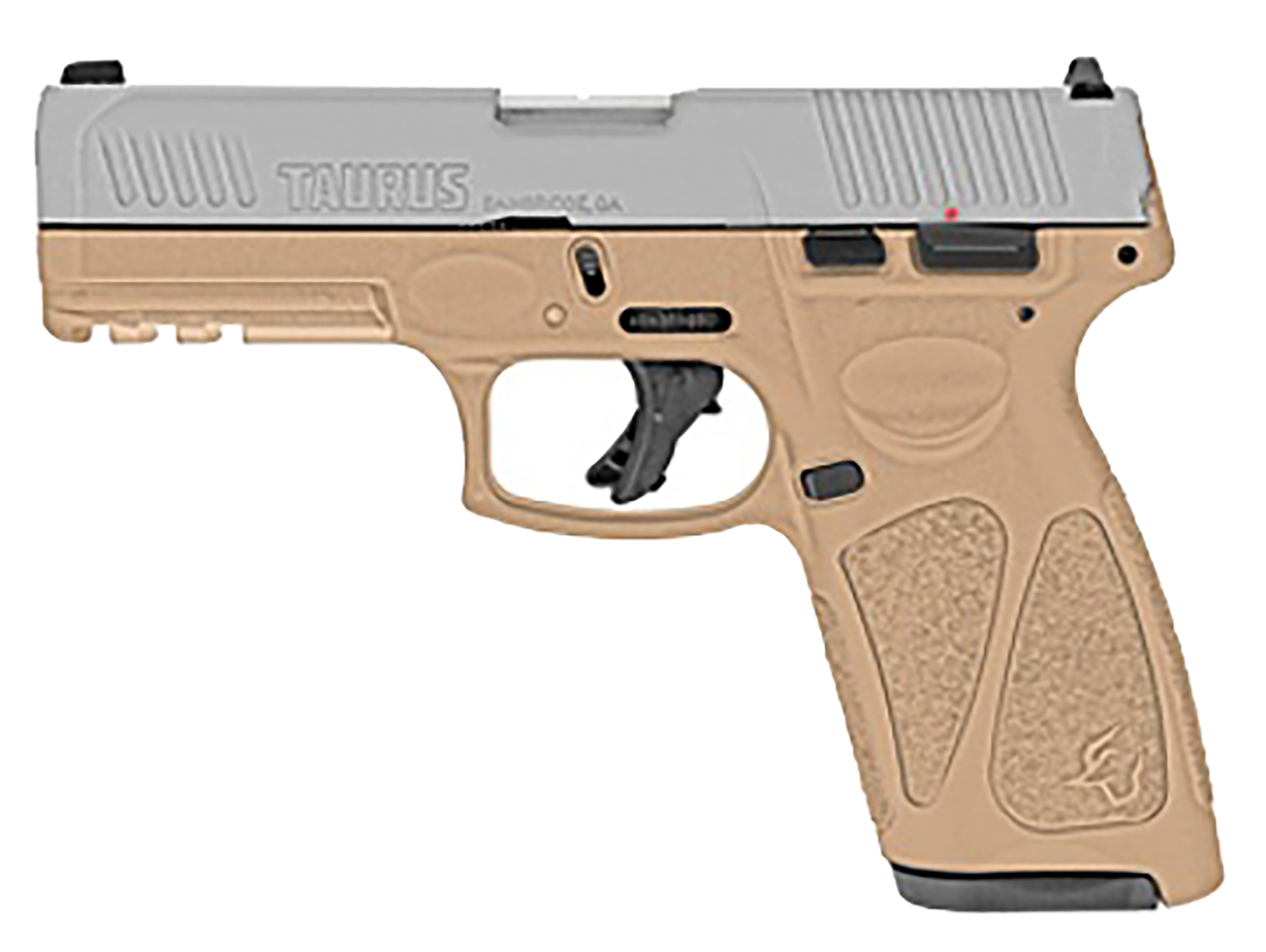 Taurus G3 9mm, 4" Barrel, Tan Finish, Fixed Sights, 15rd