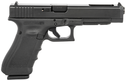 Glock G34 Gen 4 Prac/Tac 9mm, 5.31" Barrel, Black, Fixed Sights, 17rd