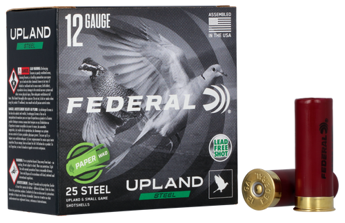 Federal Upland Field & Range 12 Ga, 2.75", 1 oz, 7.5 Shot, 25rd Box