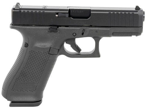 Glock G45 MOS 9mm, 4.02" Barrel, Black, Optic Ready, 17rd