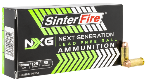 Sinterfire Inc Next Generation 10mm 125gr Lead Free 50rd Box