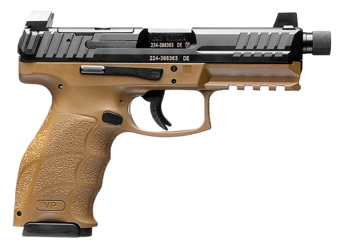 HK VP9 Tactical B 9mm, 4.7" Barrel, Flat Dark Earth, Night Sights, 10rd