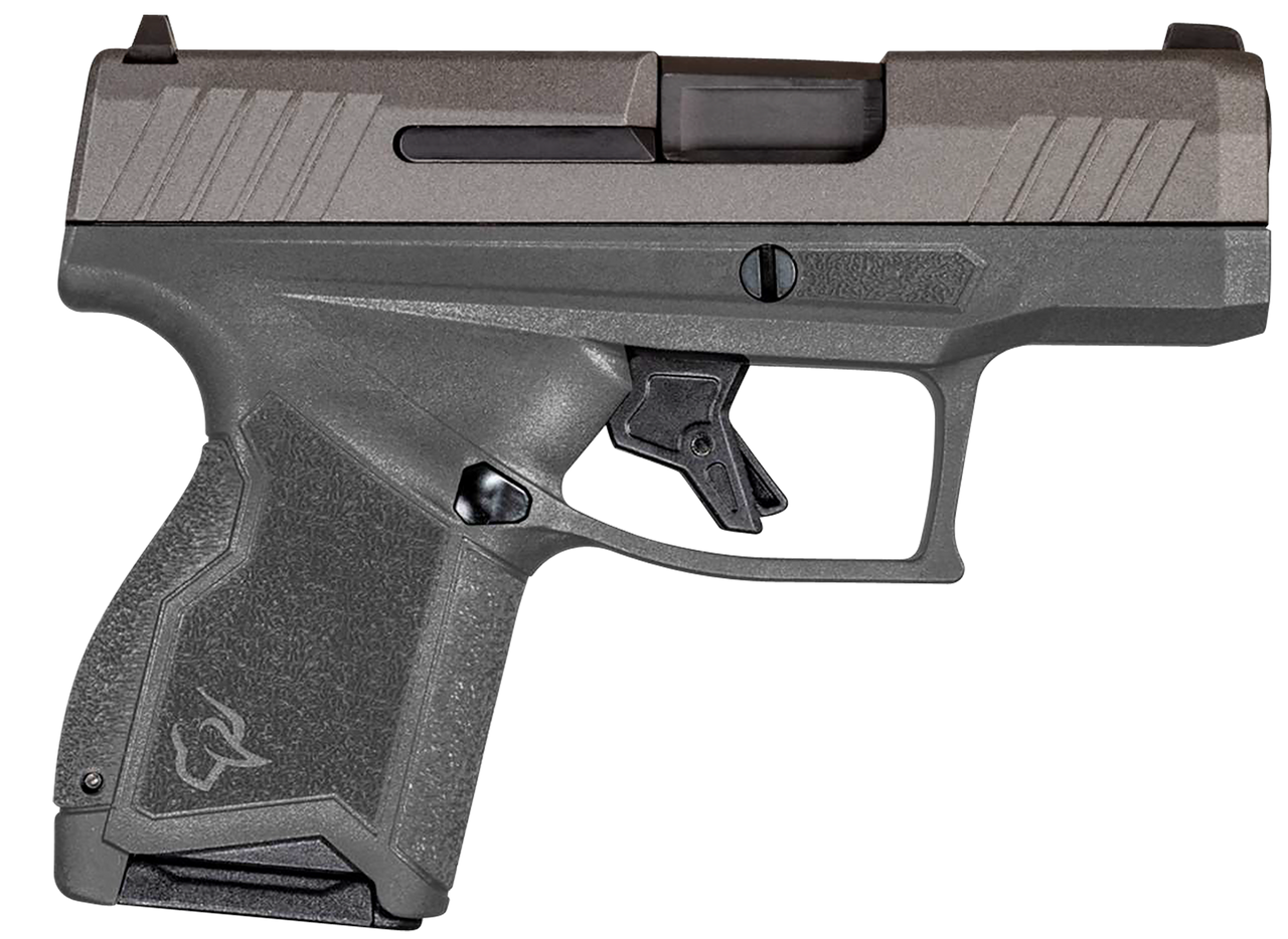 Taurus GX4 9mm, 3" Barrel, Gray Frame, Tungsten Slide, Serrated Ramp, 11rd