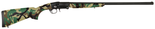 Charles 101 Compact 410 Ga, 3" Chamber 26" Barrel, Woodland Camo, 1rd