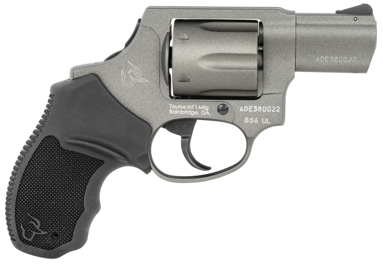 Taurus 856 38 Spl +P, 2" Barrel, Tungsten/Black, 6rd