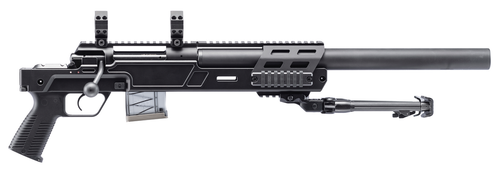 B&T SPR300 Pistol Kit 300 Blackout, 9.8" Barrel, Black, Integrated Suppressor, Scope Rings & Bipod Included, 10rd