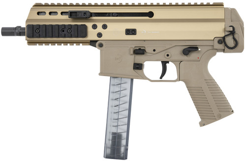 B&T APC9 Pro 9mm, 6.8" Barrel, Coyote Tan, Polymer Grip, 30rd