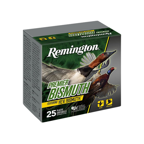 Remington Premier 410 Ga, 3", 9/16 oz, 4 Shot, Hevi Bismuth, 25rd Box