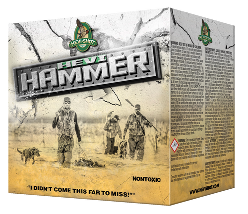 HEVI-Shot Waterfowl 12 Ga, 3.50", 1 1/2 oz, #2, Hevi-Hammer, 25Bx/10Cs