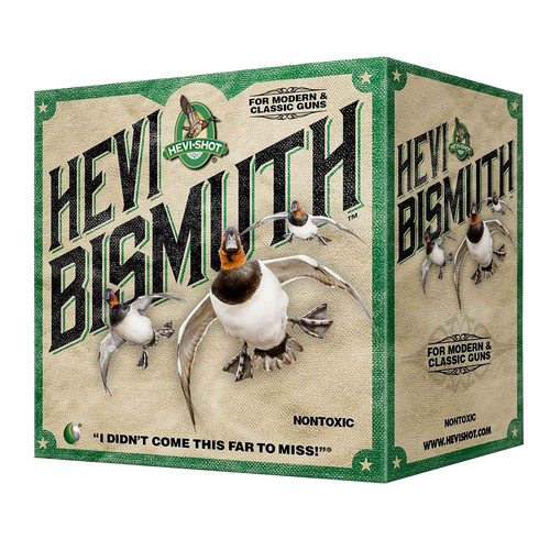 Hevi Shot Upland 16 GA 2 75 1 1 8 Oz Bismuth 5 Shot 25rd Box