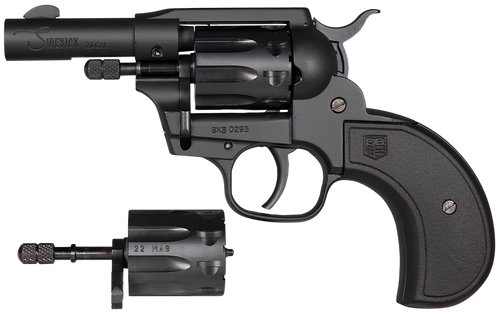 Diamondback Birdshead Sidekick 22 LR/22 WMR, 3" Barrel, Black Cerakote, 9rd