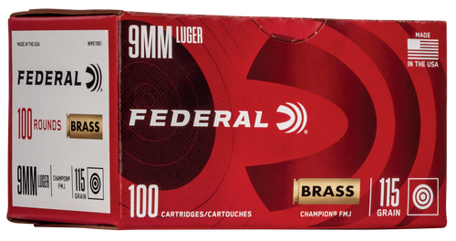 Federal Champion 30 Super Carry 90gr Full Metal Jacket 50rd Box