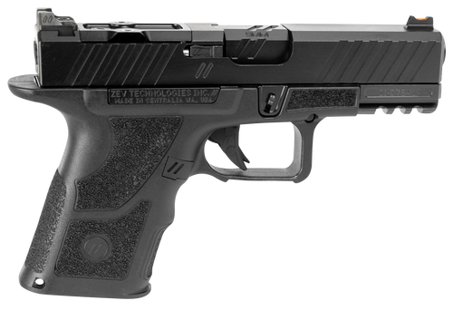 ZEV OZ9 Duty 9mm, 4" Barrel, Black, Optic Ready, 15rd