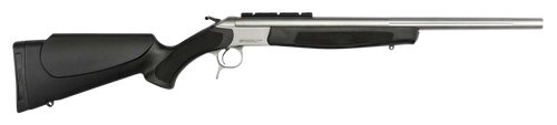 CVA Scout 350 Legend, 20" Threaded Barrel, Black, Stainless Steel, 1rd
