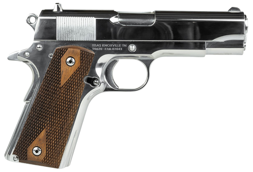 SDS 1911A1 Desperado 38 Super/9mm, 4.25" Barrel, Stainless Steel, Turkish Walnut Grip, 9rd