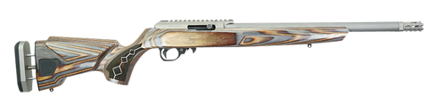 Black Rain Ordnance Deluxe 22 LR, 16" Threaded Barrel, Multi-Color Boyds Agility, 10rd