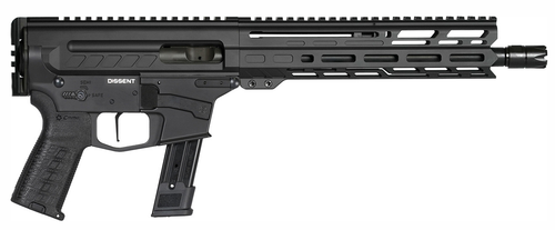 CMMG Dissent MKGS 9mm, 10.5" Threaded Barrel, Black Cerakote, Sig Magazine Compatible, 33rd