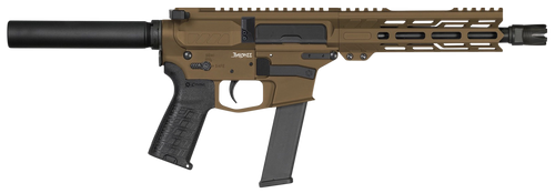 CMMG Banshee MKGS 40 Smith &amp; Wesson, 8" Taper Threaded Barrel, Midnight Bronze Cerakote, Buffer Tube, 22rd