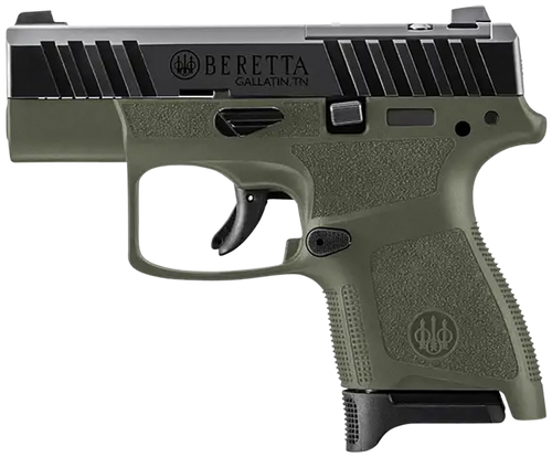 Beretta APX A1 Carry 9mm, 3" Barrel, OD Green, Optic Ready, 8rd