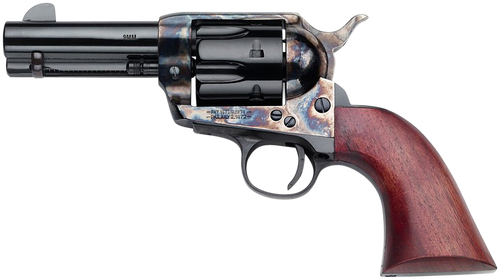 Pietta Great Western II 9mm, 3.5" Barrel, Color Case Hardened, Walnut Grip, 6rd