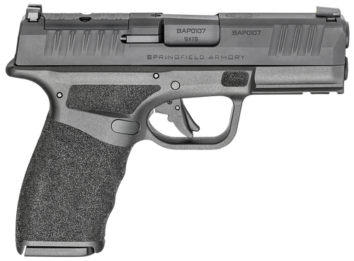 Springfield Hellcat Pro 9mm, 3.7" Barrel, Black Polymer Frame, 10rd