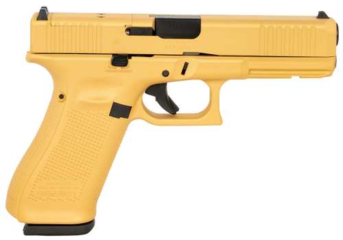 Glock G17 Gen 5 9mm, 4.49" Barrel, Glamour Gold Cerakote, 17rd