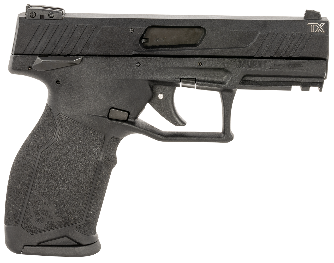 Taurus TX22 22 LR, 4.1" Barrel, Black, Picatinny Rail, 15rd
