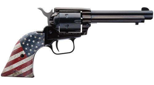 Heritage Rough Rider 22 LR, 4.75" Barrel, US Flag Grips, 6rd